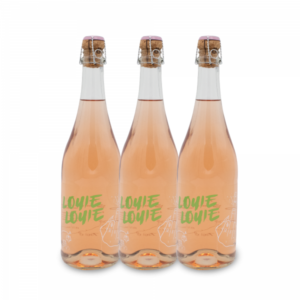 3er Karton - Louie Louie Winzersekt rosé