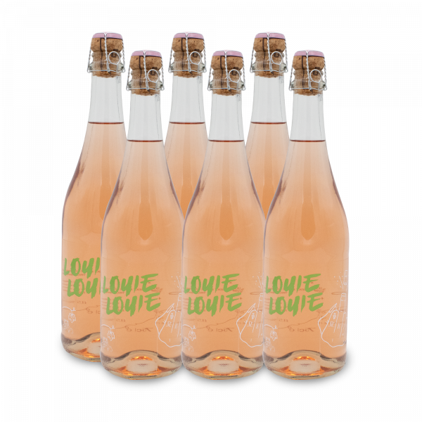 6er Karton - Louie Louie Winzersekt rosé